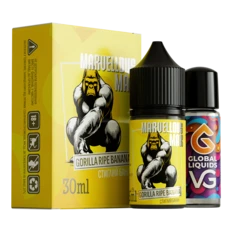 Набір Marvellous Max Gorilla Ripe Banana 30 мл (Банан), самозаміс
