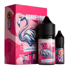 Набор Marvellous Max Flamingo Wild Strawberry 30 мл (Земляника), самозамес