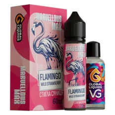 Набір Marvellous MAX Flamingo Wild Strawberry 60 мл (Суниця), самозаміс