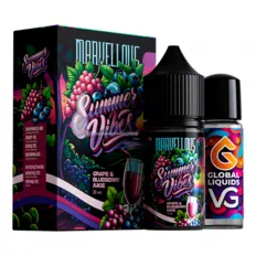 Набор Marvellous Summer Vibes Grape-Blueberry Juice 30 мл (Виноград + Голубика), самозамес