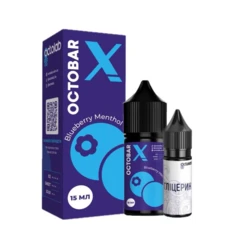 Набор OCTO BAR X Blueberry Menthol 50 мг 30 мл, самозамес