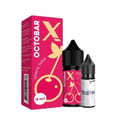 Набор OCTO BAR X Cherry Juice 50 мг 30 мл (Вишнёвый Сок), самозамес