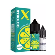Набор OCTO BAR X Lemon Mint 50 мг 30 мл (Лимон + Мята), самозамес