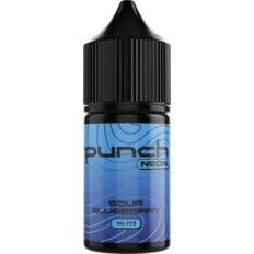 Набір Punch Neon Sour Blueberry 30 мл (Кисла Чорниця), самозаміс