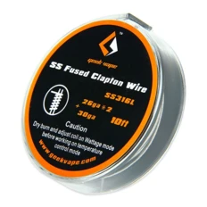 Проволока 3m GeekVape SS Fused Clapton Wire  SS316L (28GA*2+30GA) 10ft