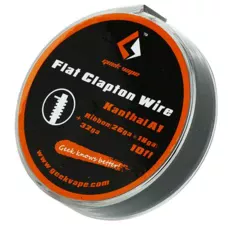 Проволока 10ft GeekVape Kanthal A1 Flat Clapton Wire, Ribbon(26GAx18GA)+32GA 