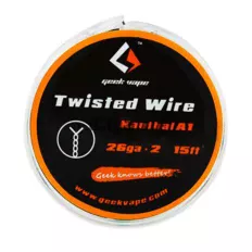 Проволока 5m GeekVape Twisted Atomizer DIY Kanthal KA1 Tape Wire (26GA + Ribbon) 