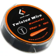 Проволока 5m GeekVape Twisted Wire Atomizer DIY Kanthal A1 (26GA*2) 15 ft