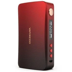 Vaporesso GEN 220W TC Box MOD Black Red, Подик