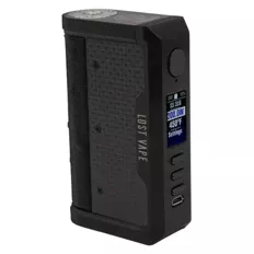 Lost Vape Centaurus DNA 250C Black Ostrich Tactile Carbon Fiber Под система