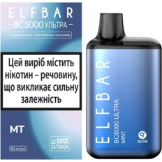 Одноразка Pod Elf Bar BC5000 Ultra 13 мл 5% Mint (М'ята)