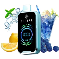 Одноразка Pod Elf Bar FS 18000 800mAh Blueberry Razz Lemon 5% (Малиновий лимонад)