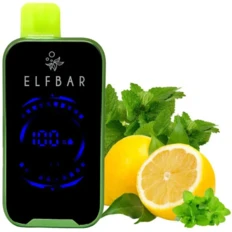Одноразка Pod Elf Bar FS 18000 800mAh Lemon Mint 5% (Лимон + м'ята)