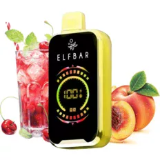 Одноразка Pod Elf Bar FS 18000 800mAh Cherry Peach Lemon 5% (Вишня + персик + лимон)