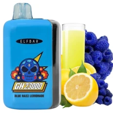 Одноразовый Pod Elf Bar GH 23000 Blue Razz Lemonade 5% (Синя Малина Лимонад)