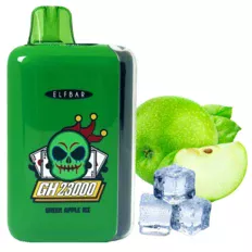 Одноразка Pod Elf Bar GH 23000 Green Apple Ice 5% (Зелене яблуко)