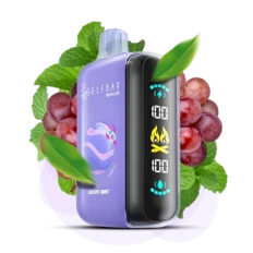 Одноразка Pod Elf Bar RAYA D3 23 мл 5% 25000 Grape Mint (Виноград + Мята)