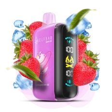 Одноразка Pod Elf Bar RAYA D3 23 мл 5% 25000 Strawberry Ice (Полуниця + Лід)