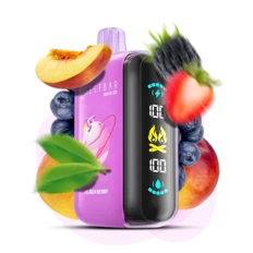 Одноразка Pod Elf Bar RAYA D3 23 мл 5% 25000 Peach Berry (Персик + ягоди)