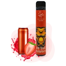 Одноразка Pod Elf Bar 1500 4,8 мл 5% Strawberry Еnergy (Клубничный енергетик)