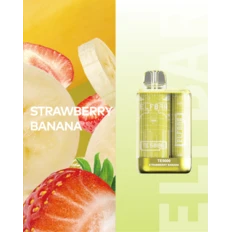 Одноразка Pod Elf Bar TE 5000 13.5 мл 5% Strawberry Banana (Клубника + банан)