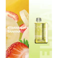 Одноразка Pod Elf Bar TE 5000 13.5 мл 5% Strawberry Banana (Клубника + банан)