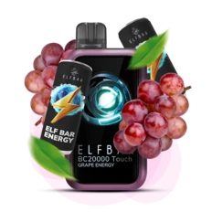 Одноразка Pod Elf Bar BC20000 Touch 750mAh Grape Energy 5% (Виноградний енергетик)