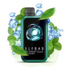 Одноразка Pod Elf Bar BC20000 Touch 750mAh Polar Mint 5% (М'ята)