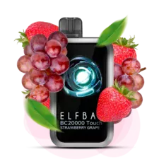 Одноразка Pod Elf Bar BC20000 Touch 750mAh Strawberry Grape 5% (Клубника + виноград)
