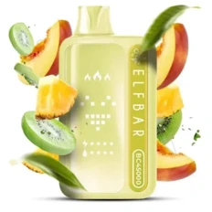 Одноразка Pod Elf Bar BC45000 25 мл Kiwi Pineapple Peach 5% (Киви + Ананас + Персик)