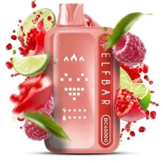 Одноразка Pod Elf Bar BC45000 25 мл Pomegranate Raspberry Lime 5% (Гранат + Малина + Лайм)