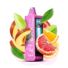 Одноразка Pod Elf Bar Planet 25000 800 mAh White Peach Baja Splash 5% (Персик + Цитрусові)