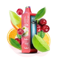 Одноразка Pod Elf Bar Planet 25000 800 mAh Cranberry Orange Baja Splash 5% (Журавлина + Апельсин + Мультифрукт)