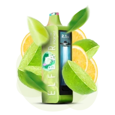Одноразка Pod Elf Bar Planet 25000 800 mAh Lemon Lime 5% (Лимон + Лайм)