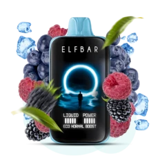Одноразка Pod Elf Bar Moon Night 40000 850 mAh Blue Razz Ice 5% (Черника + Малина)