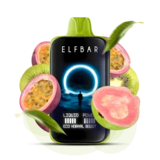 Одноразка Pod Elf Bar Moon Night 40000 850 mAh Kiwi Passion Fruit Guava 5% (Киви + Маракуя + Гуава)