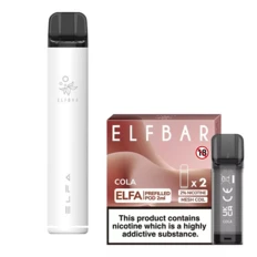 Elf Bar Elfa Pod Prefilled Starter Kit 850mAh Cola White