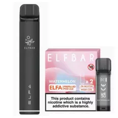 Elf Bar Elfa Pod Prefilled Starter Kit 850mAh Watermelon Black