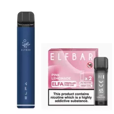 Elf Bar Elfa Pod Prefilled Starter Kit 850mAh Pink Lemonade Navy
