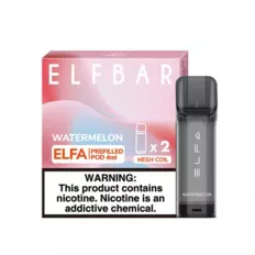 Картриджі для вейпу Elf Bar Elfa 2 мл 5% Watermelon 2 шт. (Кавун)