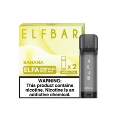 Картриджі для вейпу Elf Bar Elfa 2 мл 5% Banana 2 шт. (Банан)