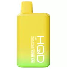 Одноразовий Pod HQD Cuvie Bar 7000 Lime Passion Fruit 5% (Лайм з маракуею)