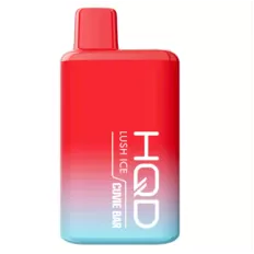 Одноразовий Pod HQD Cuvie Bar 7000 Lush Ice 5% (Морозний кавун)