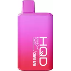 Одноразовий Pod HQD Cuvie Bar 7000 Rainbow Twist 5% (Різнокольорові льодяники)
