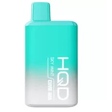 Одноразовий Pod HQD Cuvie Bar 7000 Sky Mint 5% (Блакитна м'ята)