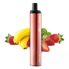 Одноразовий Pod HQD MAXX 2500 Strawberry Banana 0% (Полуниця з бананм)