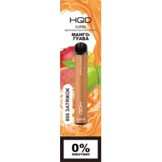 Одноразка Pod HQD Super Mango Guava 0% (Манго с гуавой)