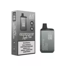 Одноразовий POD Aroma King 5500 Apple Pear strawberry 5% (Яблуко з персиком та полуницею)