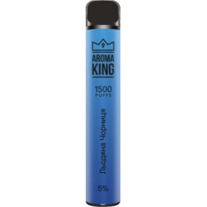 Одноразовый POD Aroma King Bar 1500 5 мл 5% Ледяная черника
