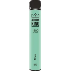 Одноразовый POD Aroma King Bar 1500 5 мл 5% Мята